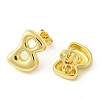 Rack Plating Brass Earrings EJEW-S222-01G-B-2