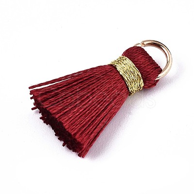 Handmade Polycotton(Polyester Cotton) Tassel Decorations FIND-R092-15-1