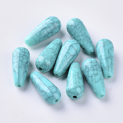 Acrylic Beads OACR-S029-093-1