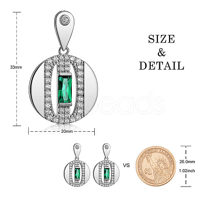 SHEGRACE Brass Micro Pave Grade AAA Cubic Zirconia Dangle Stud Earrings JE898A-1