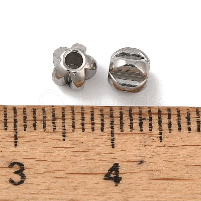 Non-Tarnish 304 Stainless Steel Beads STAS-S129-02P-1