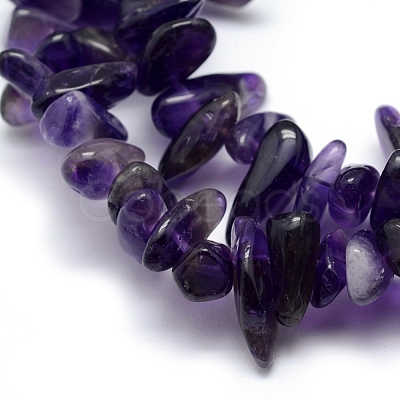 Natural Amethyst Beads Strands G-K220-04-1