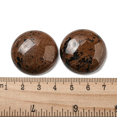 Natural Mahogany Obsidian Cabochons G-C115-02B-15-1