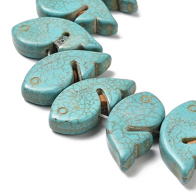 Synthetic Turquoise Beads Strands G-P507-22A-1