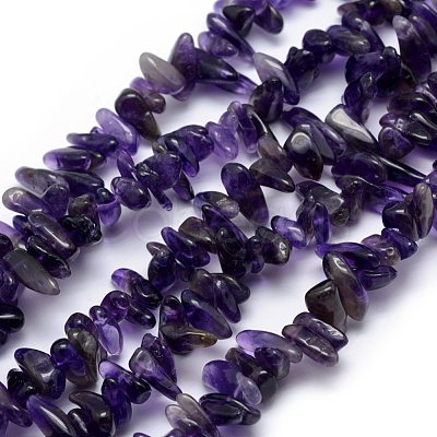 Natural Amethyst Beads Strands G-K220-04-1