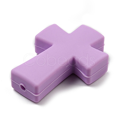 Cross Silicone Focal Beads SIL-G006-03B-1