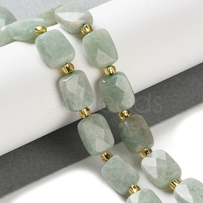 Natural Amazonite Beads Strands G-H061-A09-01-1