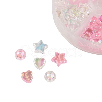 Eco-Friendly Transparent Acrylic Beads TACR-JP0001-11-1