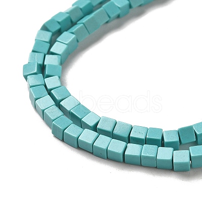 Synthetic Turquoise Beads Strands G-B064-A46-1