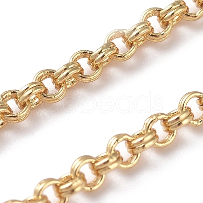 Soldered Brass Rolo Chains CHC-G005-22G-1