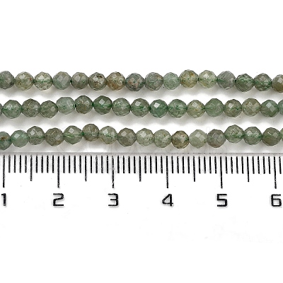 Natural Green Apatite Beads Strands G-G105-A02-02-1