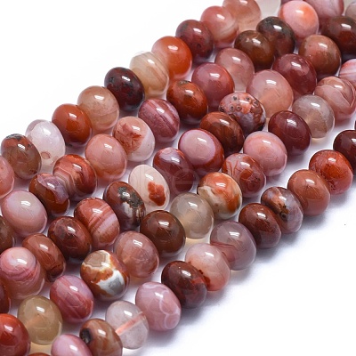 Natural Red Agate Beads Strands G-E530-12C-1