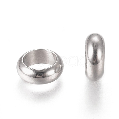 Tarnish Resistant 201 Stainless Steel Spacer Beads STAS-L238-056C-P-1