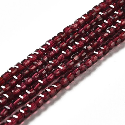 Natural Garnet Beads Strands G-B026-09-1