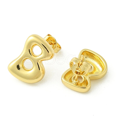 Rack Plating Brass Earrings EJEW-S222-01G-B-1