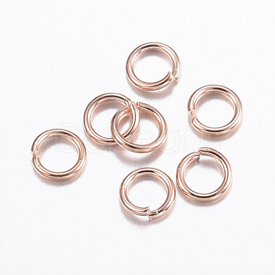 304 Stainless Steel Jump Rings X-STAS-H380-09RG-1