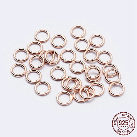 925 Sterling Silver Round Rings STER-F036-03RG-1x9-1