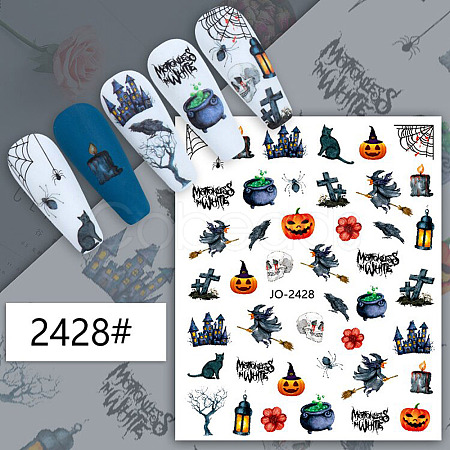Halloween Themed Nail Art Stickers MRMJ-N033-2428-1