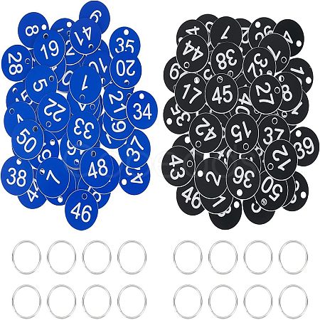 Olycraft Number Tag Set DIY-OC0007-34-1