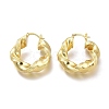 Brass Hoop Earrings EJEW-H104-23G-1