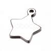 201 Stainless Steel Charms X-STAS-D429-38-1