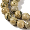 Natural Verdite Stone Beads Strands G-P530-B07-04-4