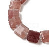 Natural Strawberry Quartz Beads Strands G-L596-A20-01-4