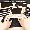 DIY Crocodile Pattern Shoulder Bags Making Kits DIY-WH0374-65A-3