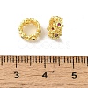 Rack Plating Brass Beads KK-B088-01B-02G-3