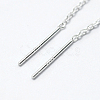 925 Sterling Silver Earring Hooks Findings STER-I014-06S-3