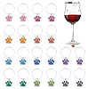 316 Surgical Stainless Steel Wine Glass Charms AJEW-AB00166-1