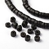 Natural Coconut Column Bead Strands COCB-O001-06-3