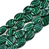 Synthetic Malachite Beads Strands G-M206-38-4