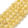 Natural Topaz Jade Beads Strands G-P454-01D-01-1