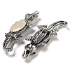 Dual-use Items Alloy Crocodile Brooch JEWB-C026-01J-AS-2