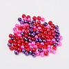 Valentine's Mix Glass Pearl Beads Sets HY-X006-4mm-10-2
