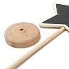 Star Boxwood Mini Chalkboard Signs WOOD-F010-07-4