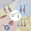 100Pcs 2 Style Earring Hooks and Open Jump Rings STAS-SZ0001-73-7