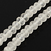 Natural Quartz Crystal Beads Strands X-G-R186-14-1