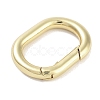 Brass Spring Gate Rings KK-M293-55G-2