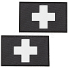 Reflective First Aid Cross Patches PATC-WH0006-26A-1