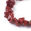 Natural Red Jasper Beads Stretch Bracelets BJEW-JB04152-05-2