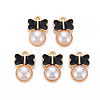 Alloy Enamel Charms ENAM-S121-058B-NR-3