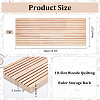 Customized 10-Slot Wooden Quilting Ruler Storage Rack RDIS-WH0011-21A-2