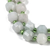 Natural Myanmar Jade Beads Strands G-O201B-120F-3