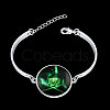 Halloween Witch Luminous Bracelets BJEW-BB14746-2