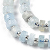 Natural Aquamarine Beads Strands G-N327-07I-3