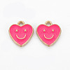 Alloy Enamel Charms X1-ENAM-T016-12-RS-2