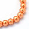 Baking Painted Glass Pearl Bead Strands X-HY-Q003-3mm-36-2