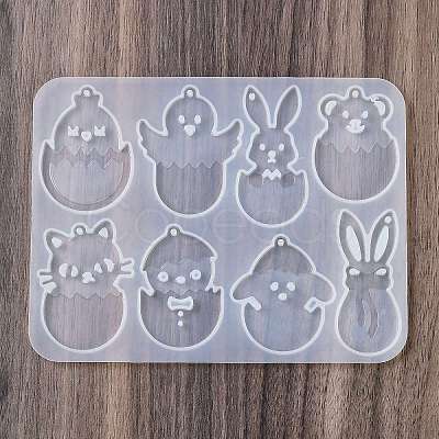 DIY Silicone Pendant Molds DIY-A054-04A-1